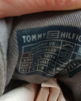Scarpe uomo in tela Tommy Hilfigher