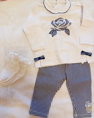 Set abbigliamento bambina 9 mesi