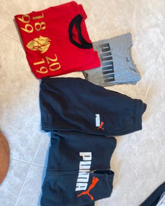 Vestiti usati PUMA ragazzo 11 anni
