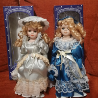 Bambole in porcellana da collezione