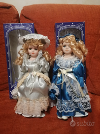Bambole in porcellana da collezione