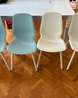 4 Sedie da pranzo leifarne ikea