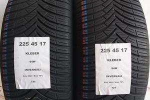 2 gomme 225 45 17 kleber a725