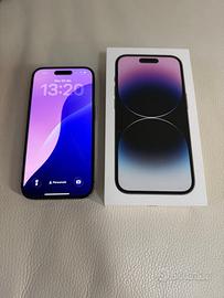 iPhone 14 Pro 128GB Viola Scuro - Pari al Nuovo