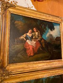 Quadri antichi dell’800 coppia