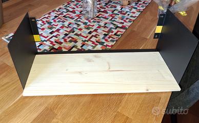 N°3 MENSOLE IN FERRO E LEGNO