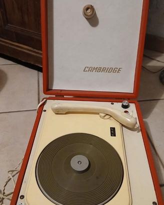 Giradischi fonovaligia GBC Cambridge 1159