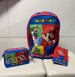 Zaino scuola Super Mario