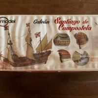 Santiago de compostela modellino in legno