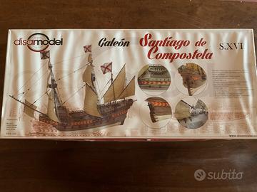 Santiago de compostela modellino in legno