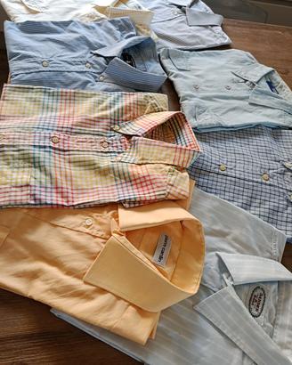 8 camicie uomo manica corta, taglia L o 40/41.