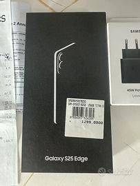 Samsung s25 edge chiuso nuovo mai aperto