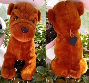 peluche cane Shar Pei cm40 nuovo