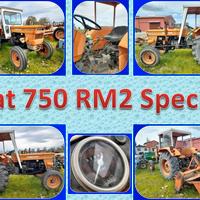 Trattore Agricolo Fiat 750 RM2 Special