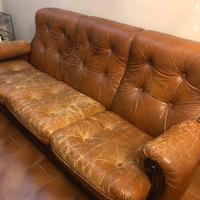 Divano pelle 3 posti