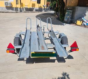 Carrello portamoto Ellebi