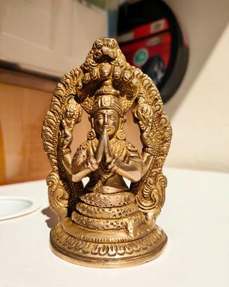 Statuetta Ottone Patanjali