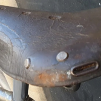 Sella vintage F.N.I. molto particolare