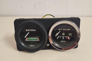 Manometri livello batteria e Acqua auto epoca