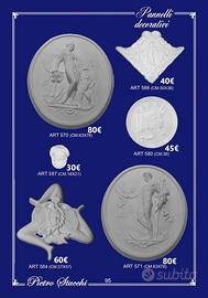 trinacria in gesso pannelli decorativi quadri