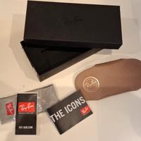 RAYBAN astuccio custodia occhiali sole new in box 