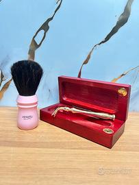 Pennello da barba pink zenith più rasoio omaggio
