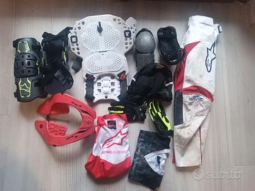 PROTEZIONI MOTO CROSS MTB DOWNHILL 