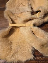 collo di pelliccia vera