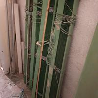 Quattro veneziane alluminio verdi da esterno