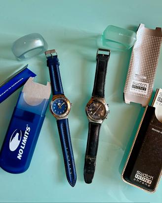 2 orologi Sector  e Chrono Swatch