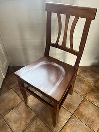 Sedie in legno