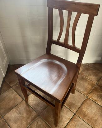 Sedie in legno