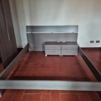 letto, comodini, armadio e cassettiera
