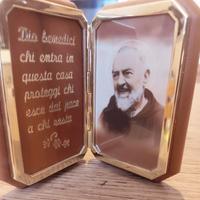 Dittico cornice Padre Pio