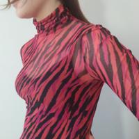 Patrizia Pepe - maglia in tulle stretch tg. 0