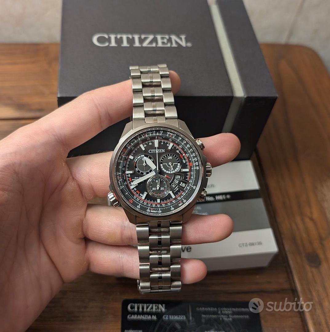 Orologio Citizen Eco Drive The Pilot BY-0120-54 E Abbigliamento