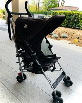 Passeggino Leggero Maclaren Globetrotter, Nero.