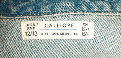 giubbetto jeans Calliope