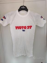 T-Shirt Vintage Olio Fiat Moto 2T