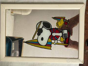 specchio Snoopy e Woodstock