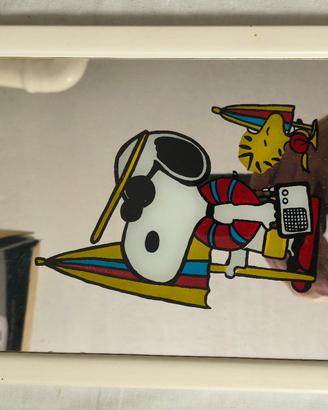 specchio Snoopy e Woodstock