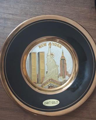 Raro piatto da collezione “Art of Chokin” New York