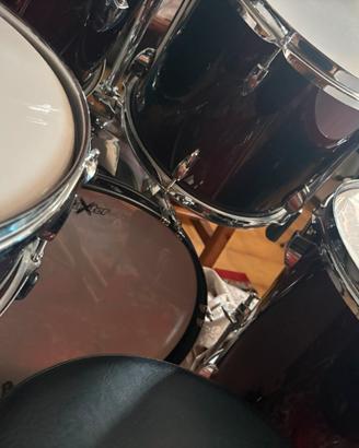 Batteria baxter+ piatti paiste e meinl hcs