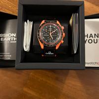 Omega x Swatch Mission to Earth Lava