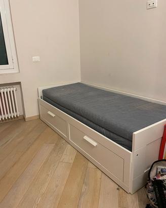 letto singolo trasformabile in letto doppio ikea
