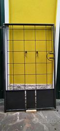 Cancelletto in ferro color antracite. 