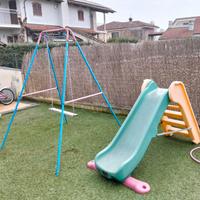 altalena e scivolo