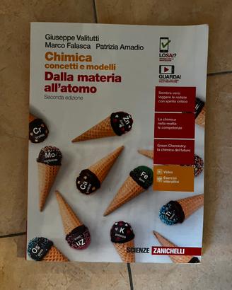 Libro “Chimica: dalla materia all’atomo”