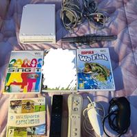 Set Nintendo Wii con Giochi e Accessori