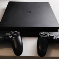 PS4 1 tera + 2 joystick